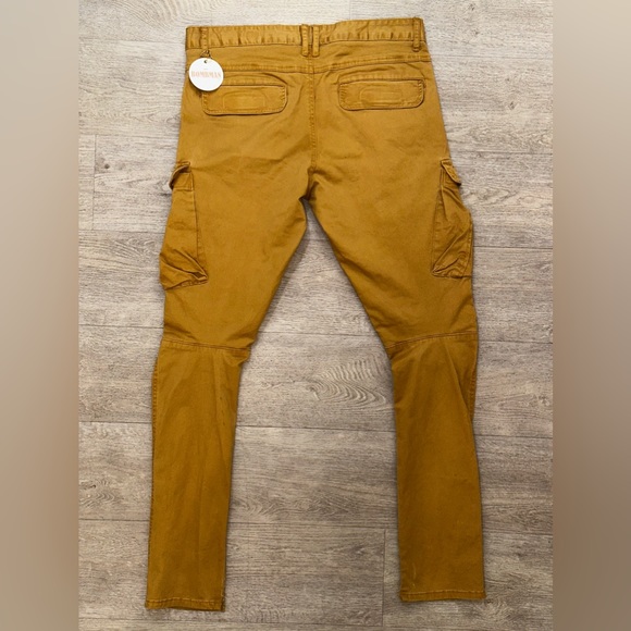 Khaki Cargos Smoke Rise brand pants 36/34 - Picture 2 of 4